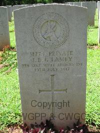 Dar Es Salaam War Cemetery - Lamey, J D G